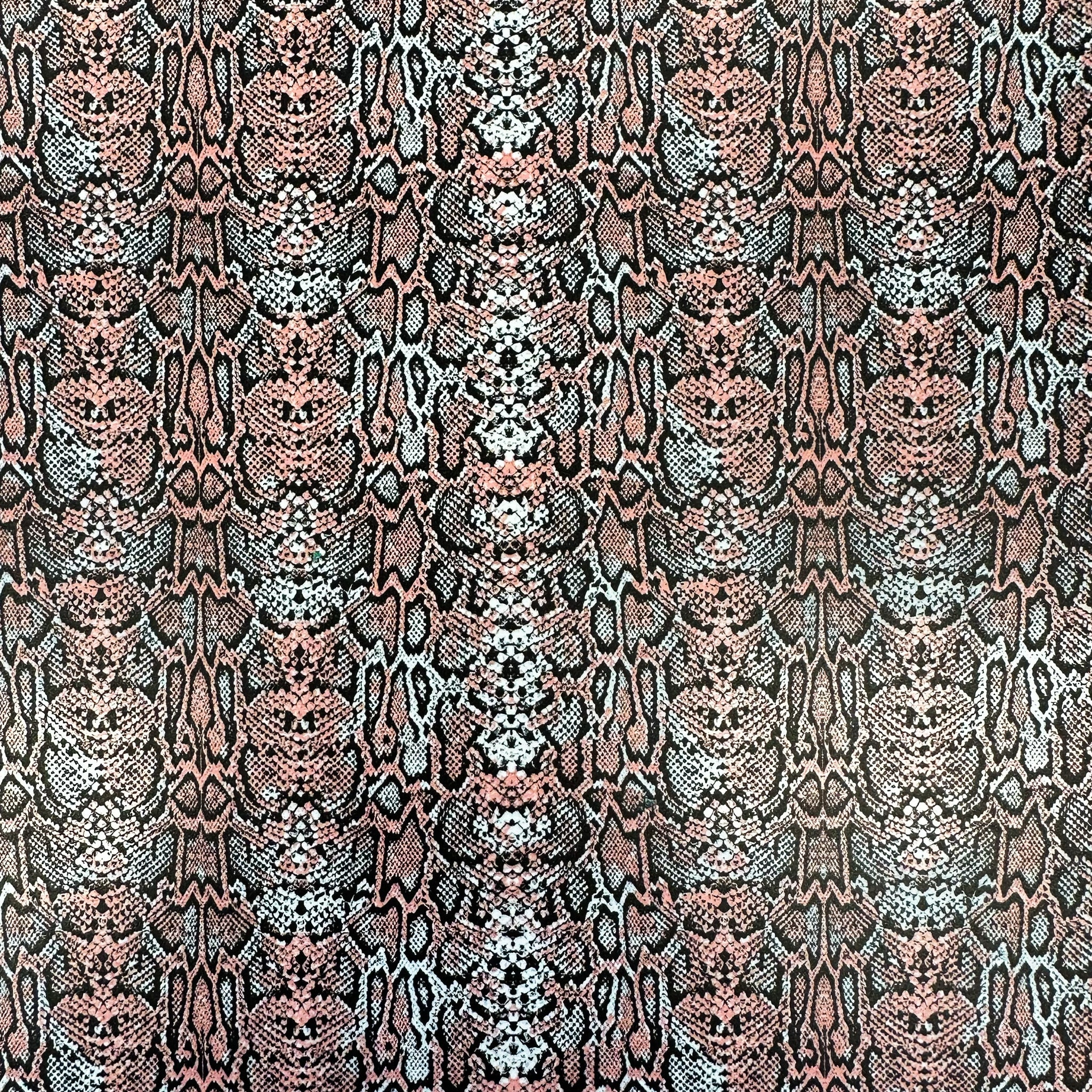 Dusty Mauve Snake Skin Pattern Acrylic Sheet - CMB Pattern Acrylic